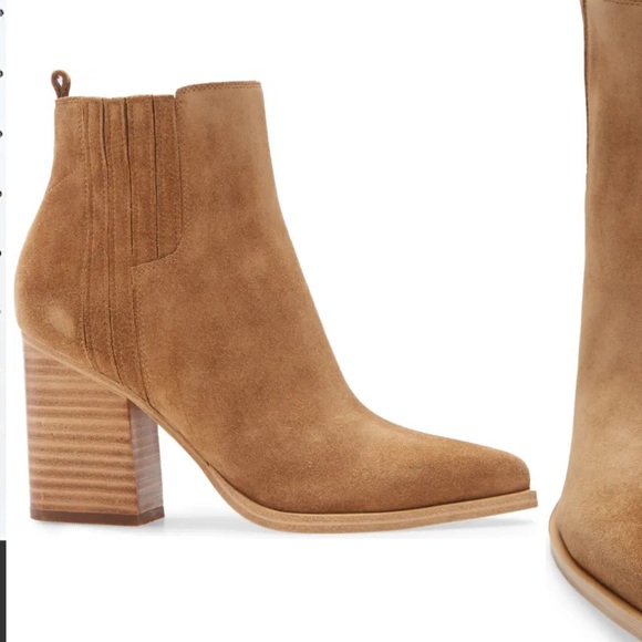 Marc Fisher suede booties - Picture 1 of 9